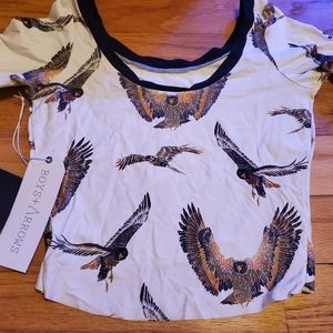 RARE Boys + arrows rash guard top